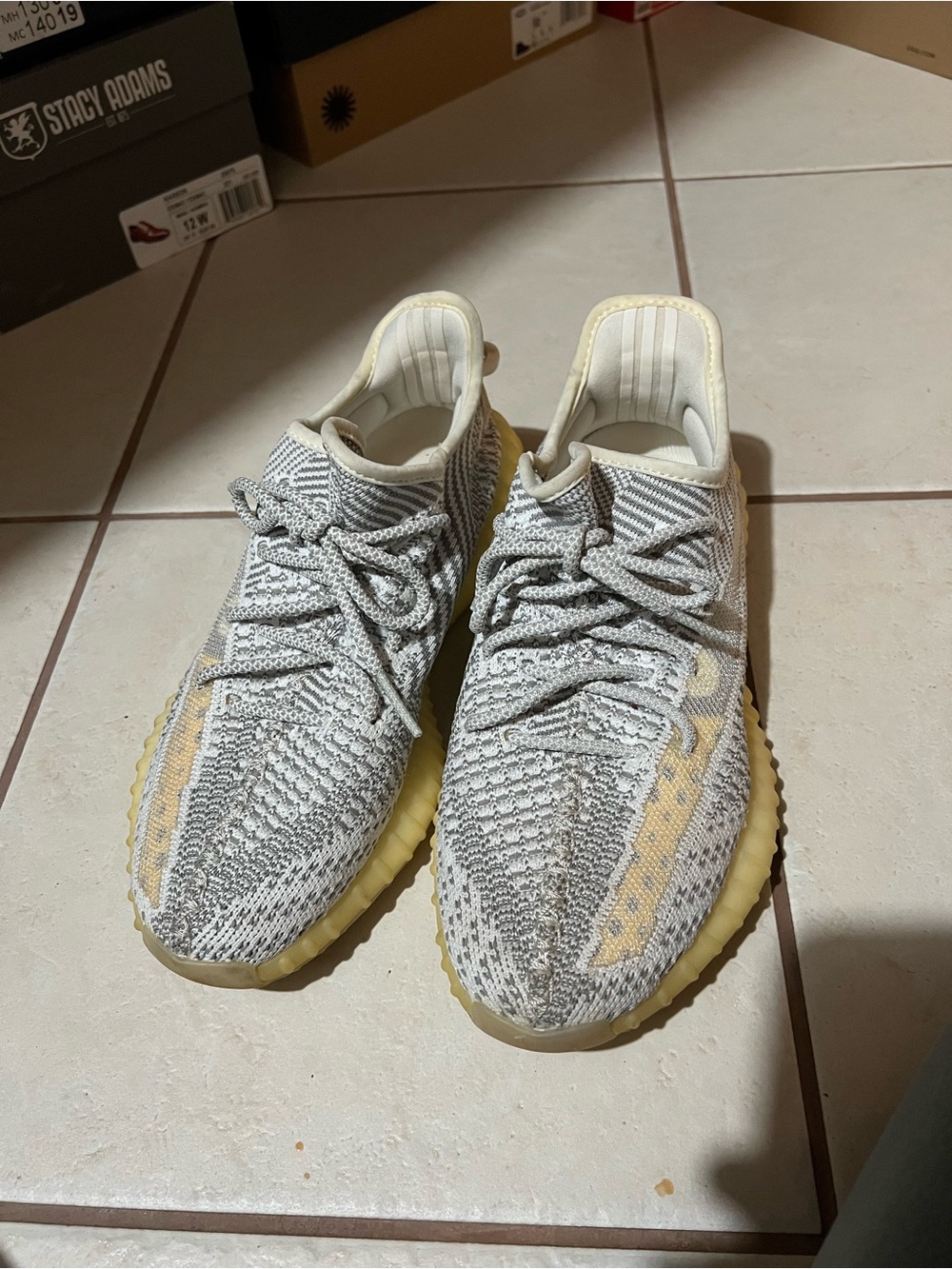 Adidas Yeezy Boost Sneakers Light Gray